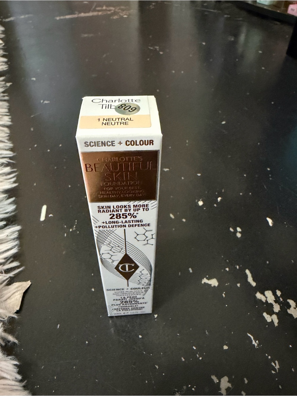Charlotte Tilbury Beautiful Skin Foundation - Neutral 1 (White & Gold Packaging)